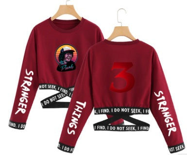 Weird Story 3 Short Long Sleeve Sweatshirt