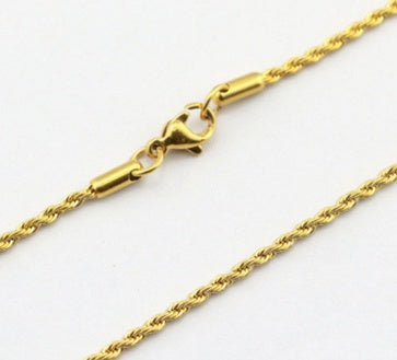 Hip Hop Jewelry Pendant With Chain Twist Chain