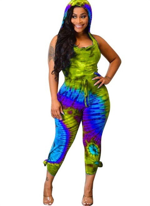 Tie-Dye Colorful Jumpsuit