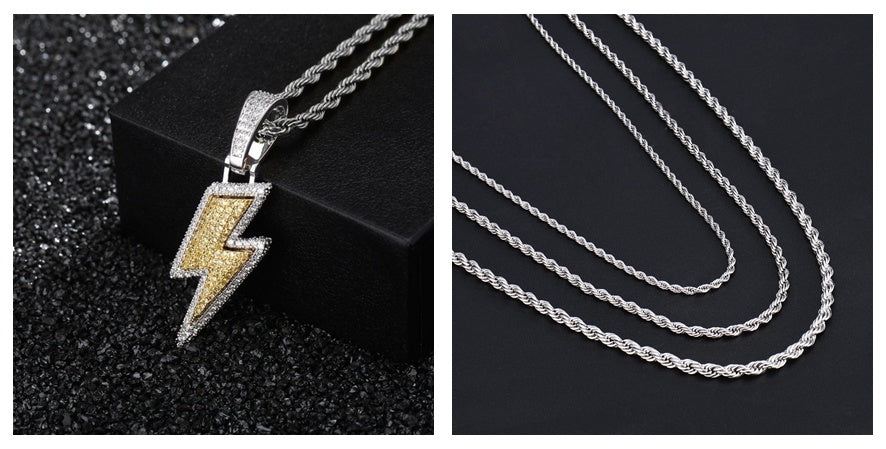 Hot Selling🔥 Lightning Hip Hop Pendant