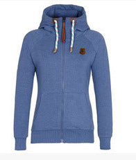 Women's Sport Cardigan Side Zipper Hoodie