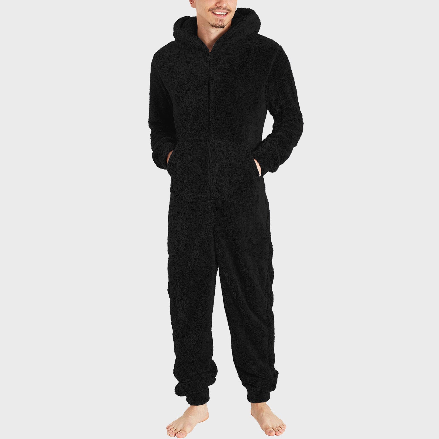 Men's Fashion Jumpsuit Thermal Pajamas