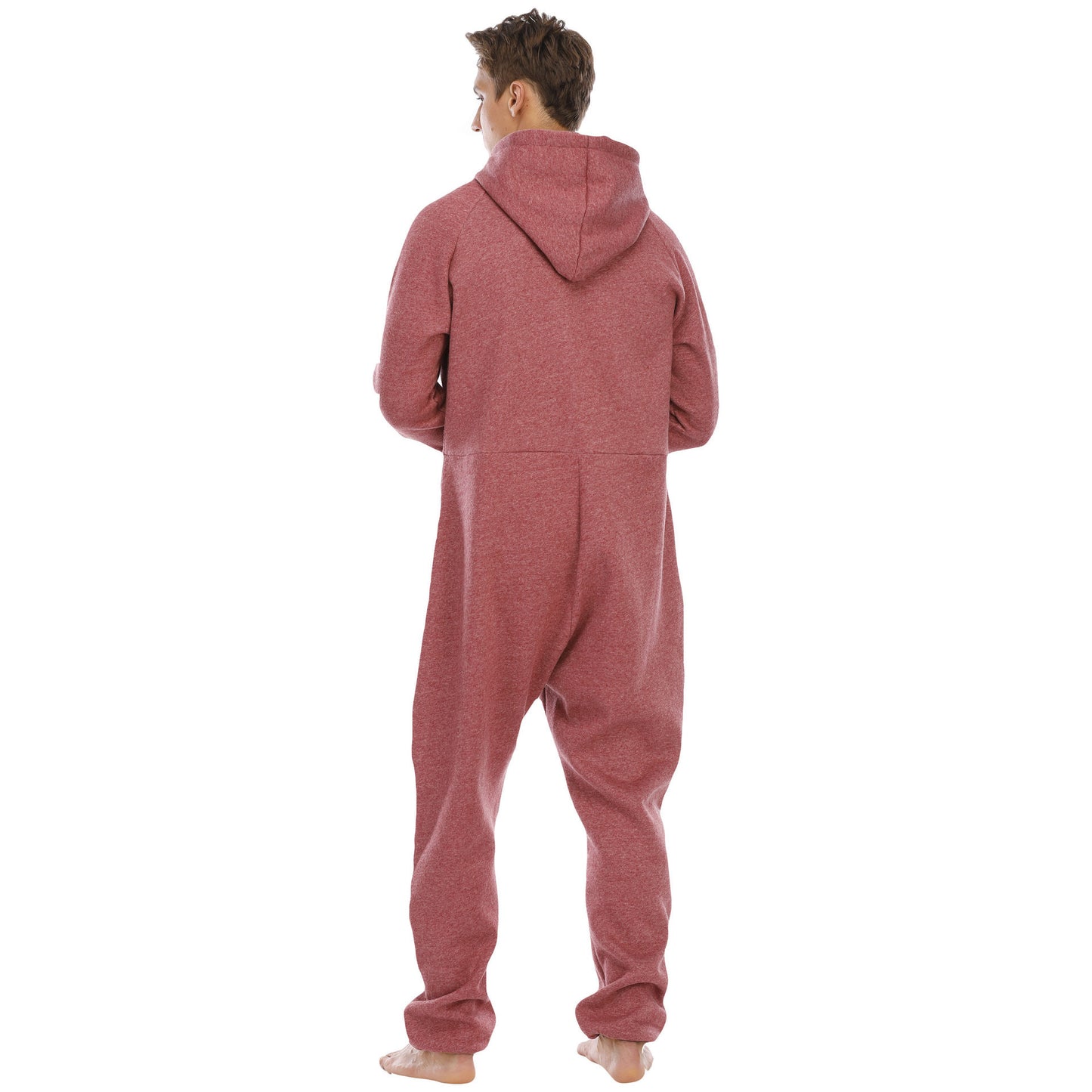 Men's Thick Sleepwear Fleece Jumpsuit