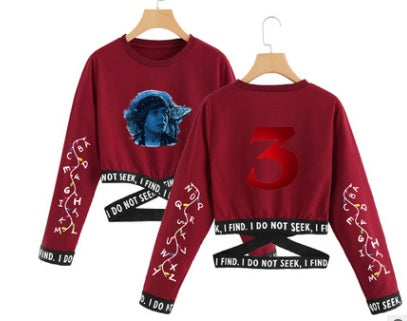 Weird Story 3 Short Long Sleeve Sweatshirt