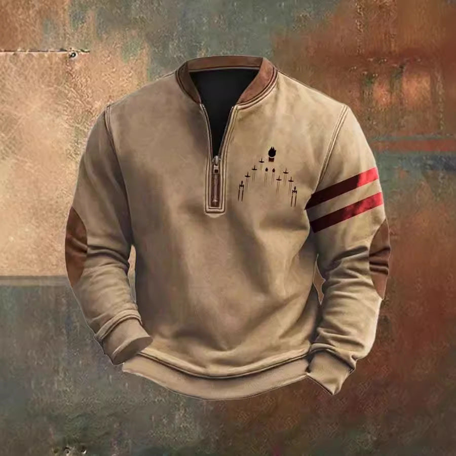 Men's Street Collar Sweater