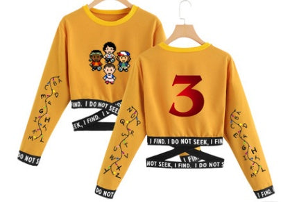 Weird Story 3 Short Long Sleeve Sweatshirt