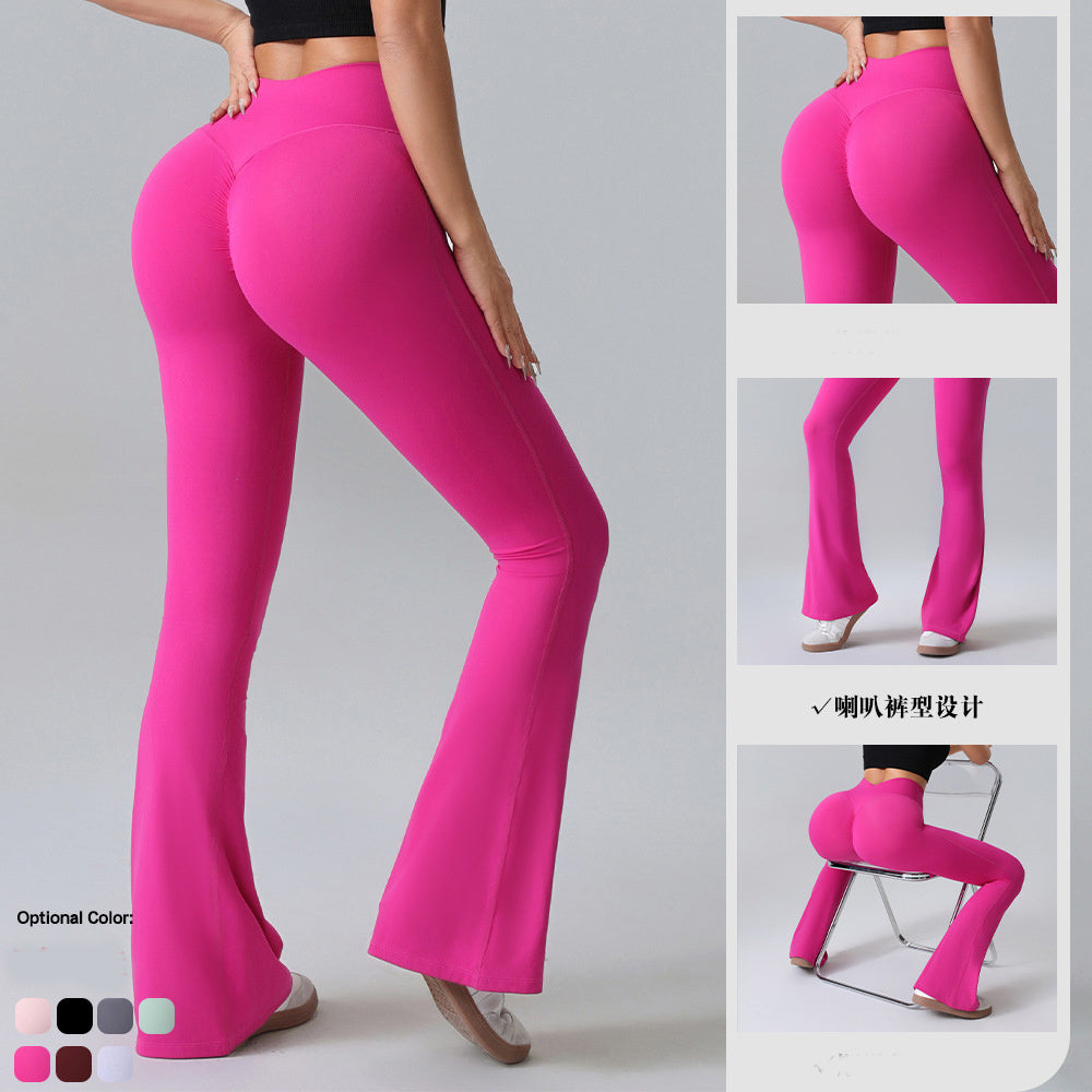 Hip-lift Yoga Flared Pants