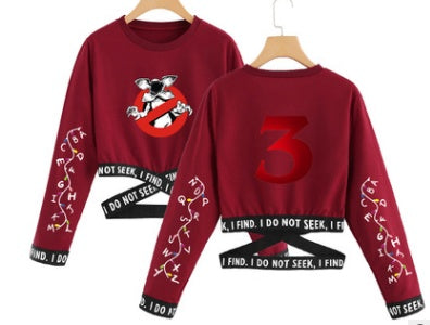 Weird Story 3 Short Long Sleeve Sweatshirt