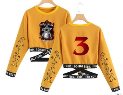 Weird Story 3 Short Long Sleeve Sweatshirt