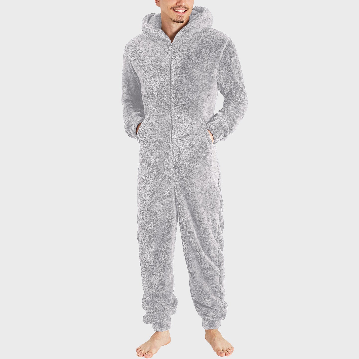 Men's Fashion Jumpsuit Thermal Pajamas