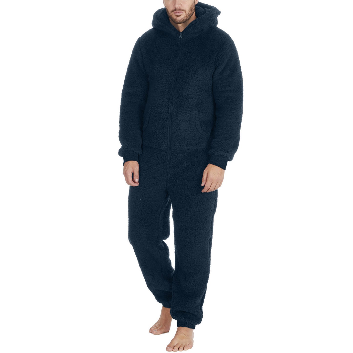 Men's Fashion Jumpsuit Thermal Pajamas