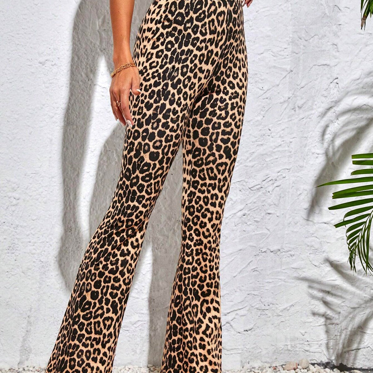 Leopard Print Yoga Pants