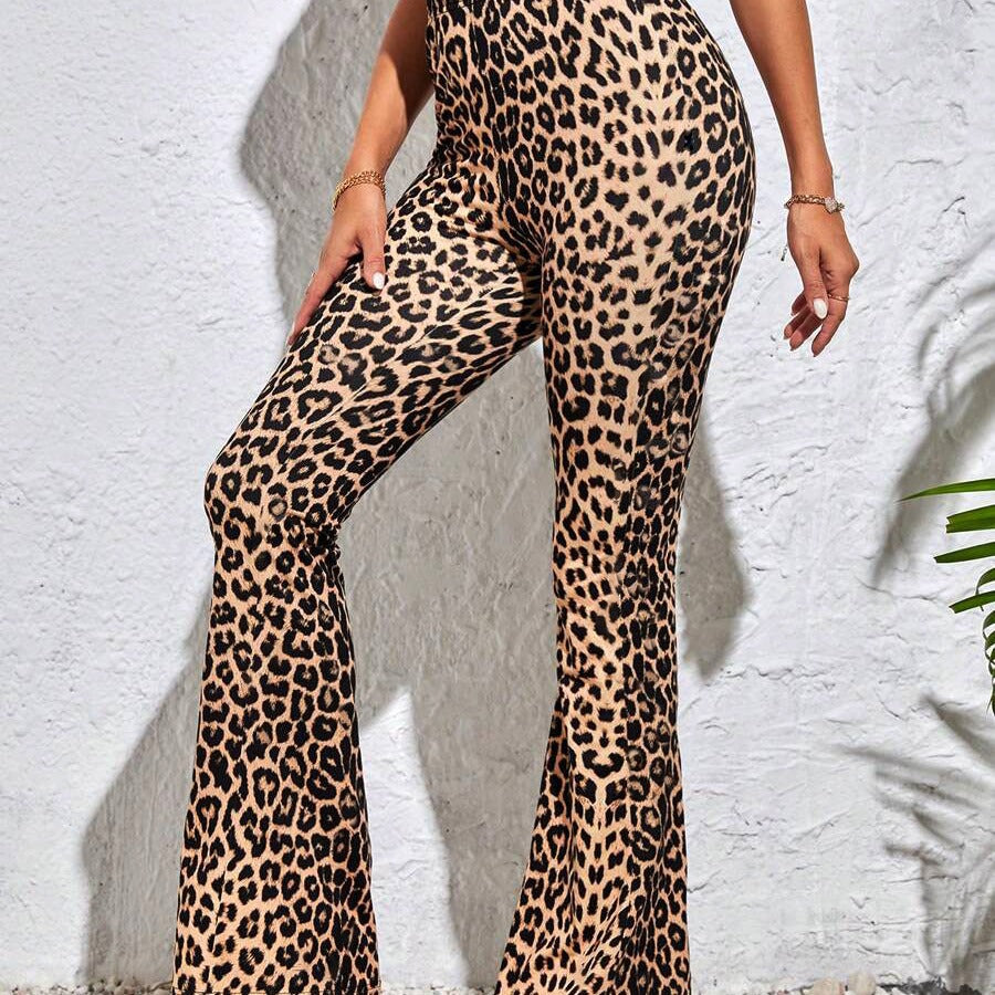 Leopard Print Yoga Pants