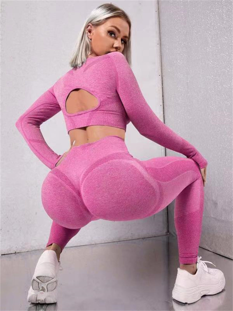 2pcs Sports Butt Lifting Leggings