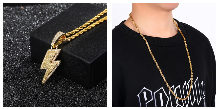 Hot Selling🔥 Lightning Hip Hop Pendant