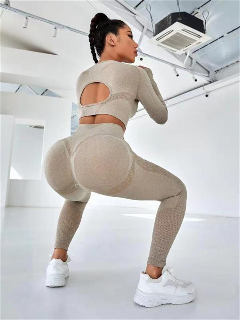 2pcs Sports Butt Lifting Leggings