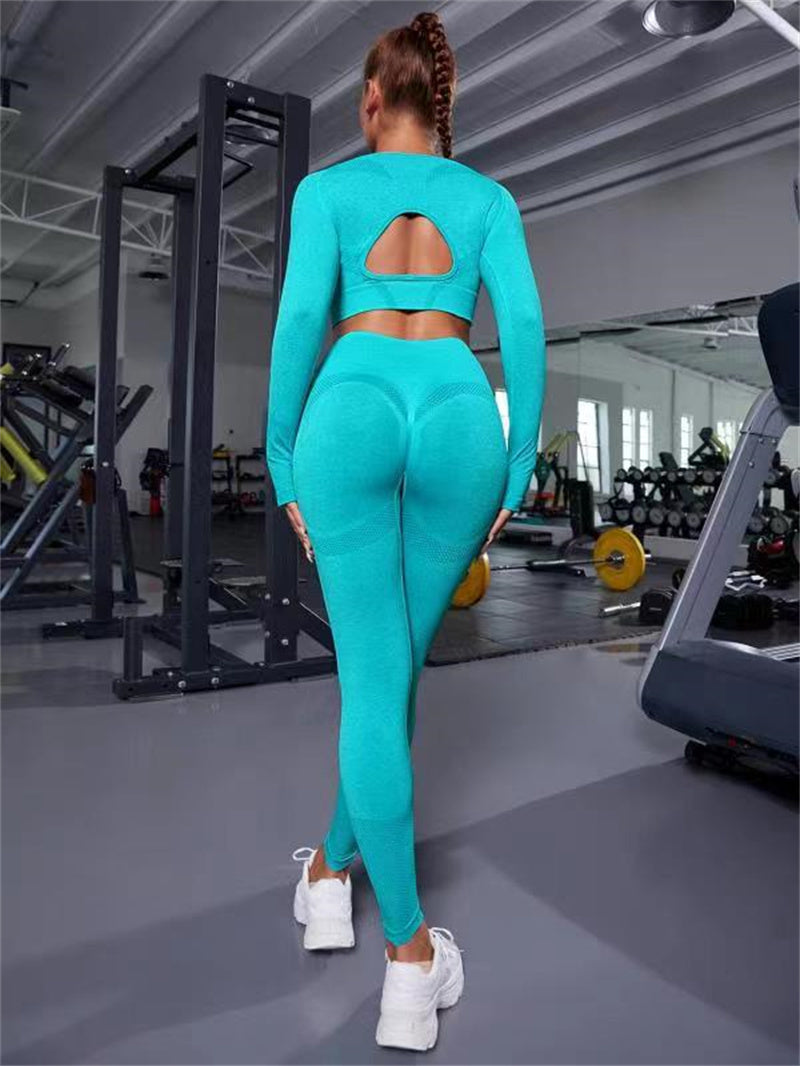 2pcs Sports Butt Lifting Leggings