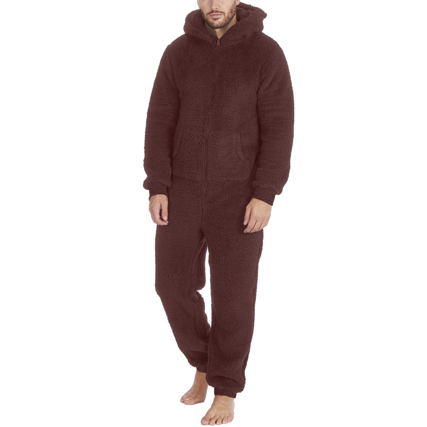 Men's Fashion Jumpsuit Thermal Pajamas